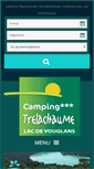 Mobile Screenshot of camping-trelachaume.com